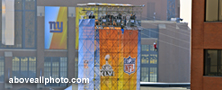 stock ground photography of Indianapolis Super Bowl Village